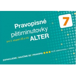 Pravopisné pětiminutovky 7  - učebnice do školy