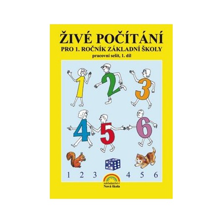 Živé počítání 1.díl  - učebnice do školy Živé počítání 1.díl  - učebnice do školy