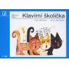 Klavírní školička pro děti 4-7 leté. Pedagogická publikace s metodickým návodem pro výuku předškolních a raně školníéch dětí na LŠU. Rozvíjení hudebnoysti, základy notopisu a hry na klavír.