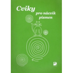 Cviky pro nácvik písmen Fortuna - učebnice do školy