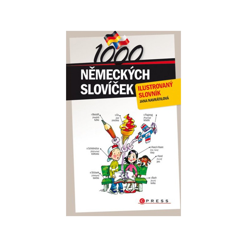 1000 německých slovíček - ilustrovaný slovník