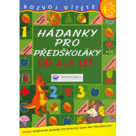 Hádanky pro předškoláky od 4-5 let