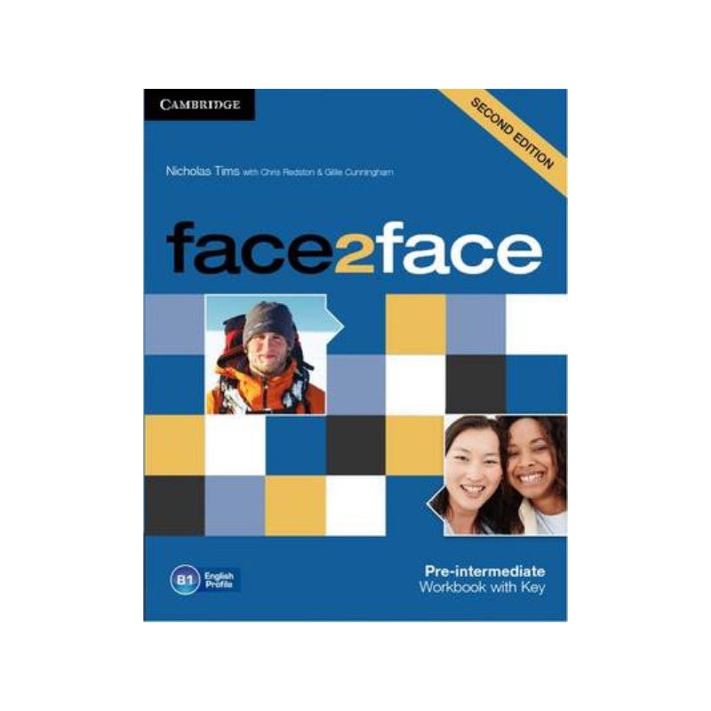 Face2face 2nd edition Pre-intermediate Workbook with Key (pracovní sešit s klíčem)