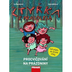 Čtyřka z Prasolesa - než půjdu do druhé třídy  - učebnice do