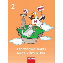 Procvičovací karty na celý školní rok 2  - učebnice do školy