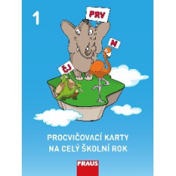 Procvičovací karty na celý školní rok 1  - učebnice do školy