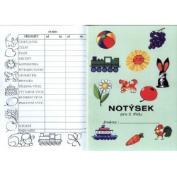 Notýsek pro 2.třídu  - učebnice do školy