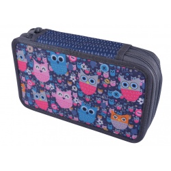 Dvoupatrový penál Owlet  - učebnice do školy