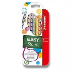 Pastelky stabilo easy start L 6ks Stabilo - učebnice do školy