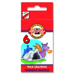 Voskovky 6ks Koh-i-noor - učebnice do školy