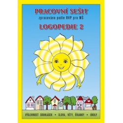 Pracovní sešit Logopedie 2 MC Brno - učebnice do školy