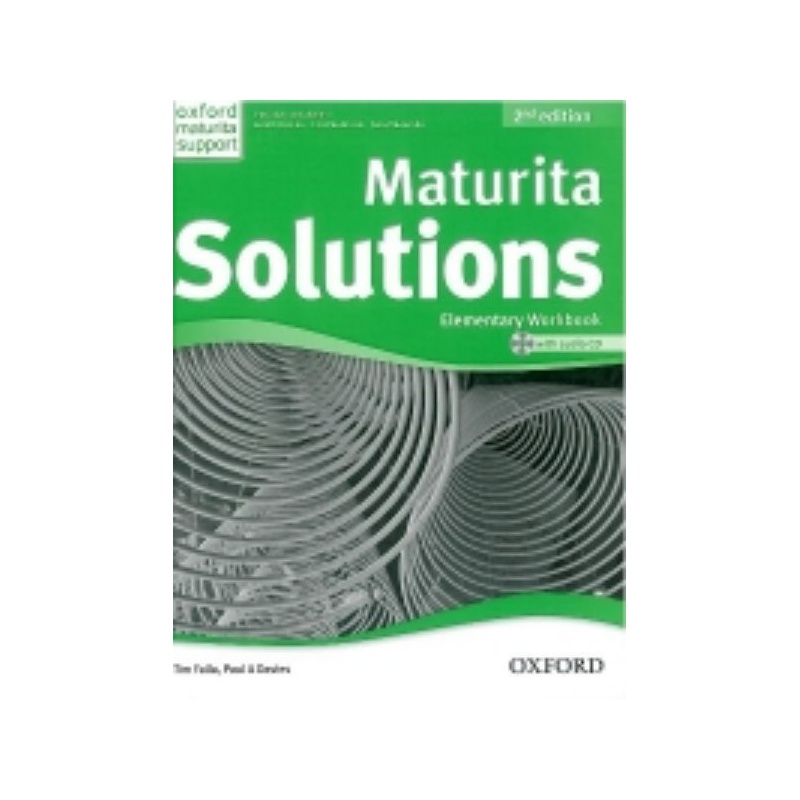 Maturita Solutions 2nd Edition Elementary Workbook with Audio CD (pracovní sešit)