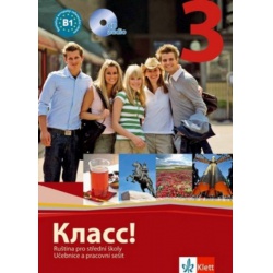 Klass! 3 Ruština pro střední školy - učebnice, pracovní sešit