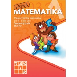 Hravá matematika 1 - pracovní sešit pro 4-5leté děti Taktik -
