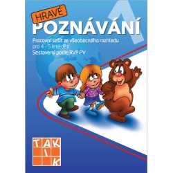 Hravé poznávání 1 MŠ - pracovní sešit pro 4-5leté děti Taktik -