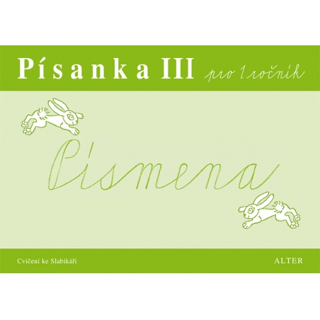 Písanka III - Písmena Alter - učebnice do školy