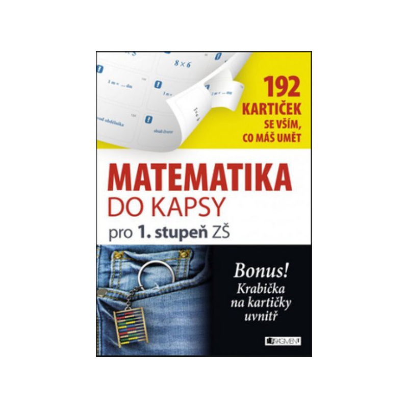 Matematika do kapsy pro 1. stupeň ZŠ (192 kartiček)