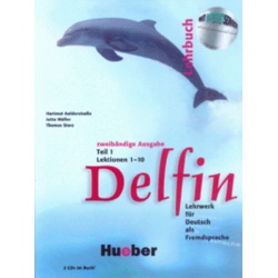 Delfin 1 Lehrbuch + CD-ROM (Lektionen 1-10) Hueber - učebnice