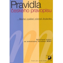 Pravidla českého pravopisu brožované vydání Fortuna - učebnice