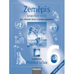 Zeměpis 6 - pracovní sešit Fraus - učebnice do školy