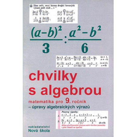 Chvilky s algebrou NNS - učebnice do školy