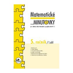 Matematické minutovky 5.ročník, 1.díl Prodos spol.s r.o.