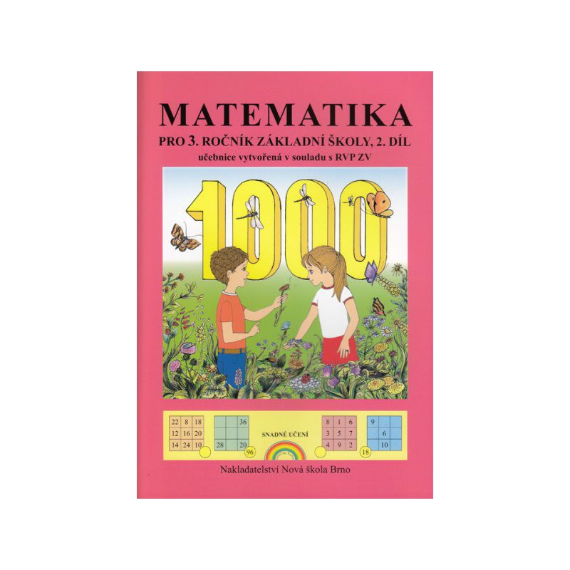 Matematika pro 3.ročník ZŠ 2.díl - učebnice