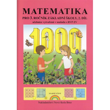 Matematika pro 3.ročník ZŠ 2.díl - učebnice