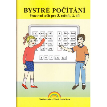 Bystré počítání 3. ročník 2. díl - pracovní sešit Nová škola -