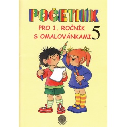 Početník 1/5 s omalovánkou  - učebnice do školy