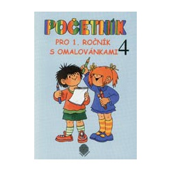 Početník 1/4 s omalovánkou  - učebnice do školy