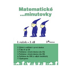 Matematické minutovky 1.ročník, 3.díl Prodos spol.s r.o.