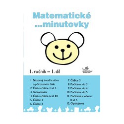 Matematické minutovky 1.ročník, 1.díl Prodos spol.s r.o.