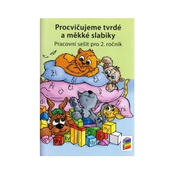 Procvičujeme tvrdé a měkké slabiky NNS - učebnice do školy