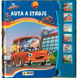 Zvukvá knížka - Auta a stroje  - učebnice do školy