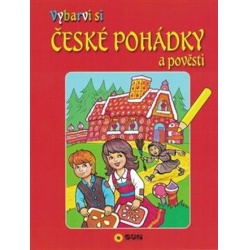 Vybarvi si - České pohádky  - učebnice do školy