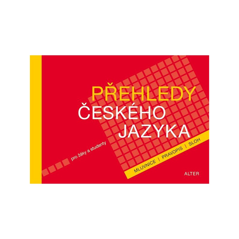 Přehledy českého jazyka pro žáky a studenty