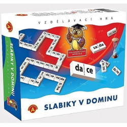 Slabiky v dominu Pexi - učebnice do školy