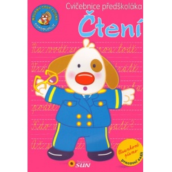 Cvičebnice přeškoláka - čtení Sun - učebnice do školy