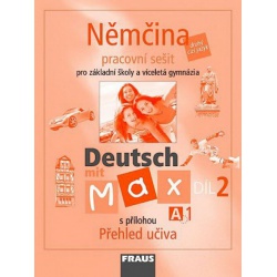 Deutsch mit Max A1/ díl 2 - pracovní sešit Fraus - učebnice do