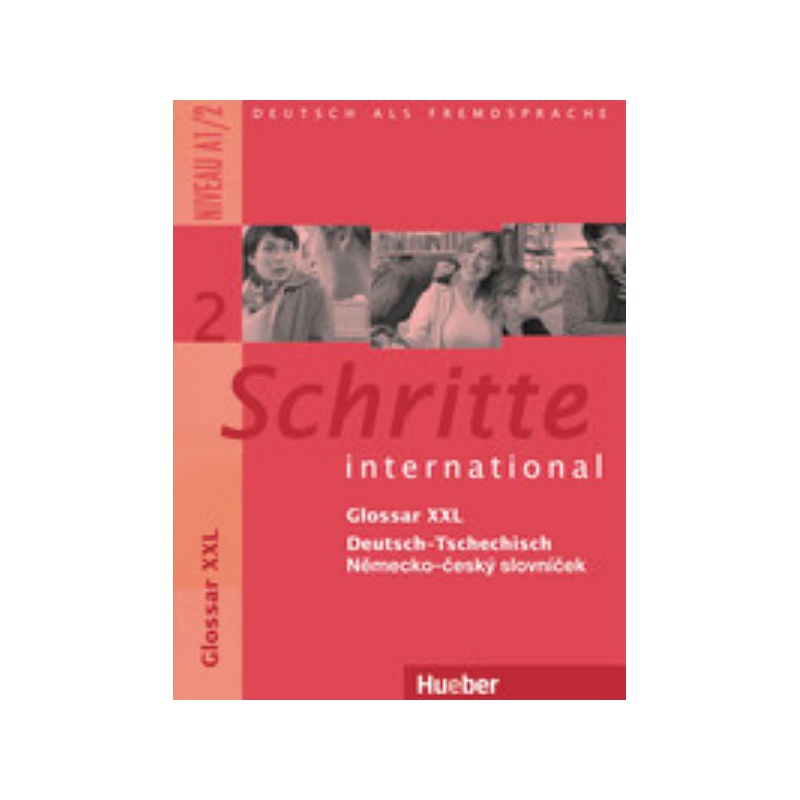 Schritte international 2 Glosar XXL Deutsch - Tschechisch (slovníček)