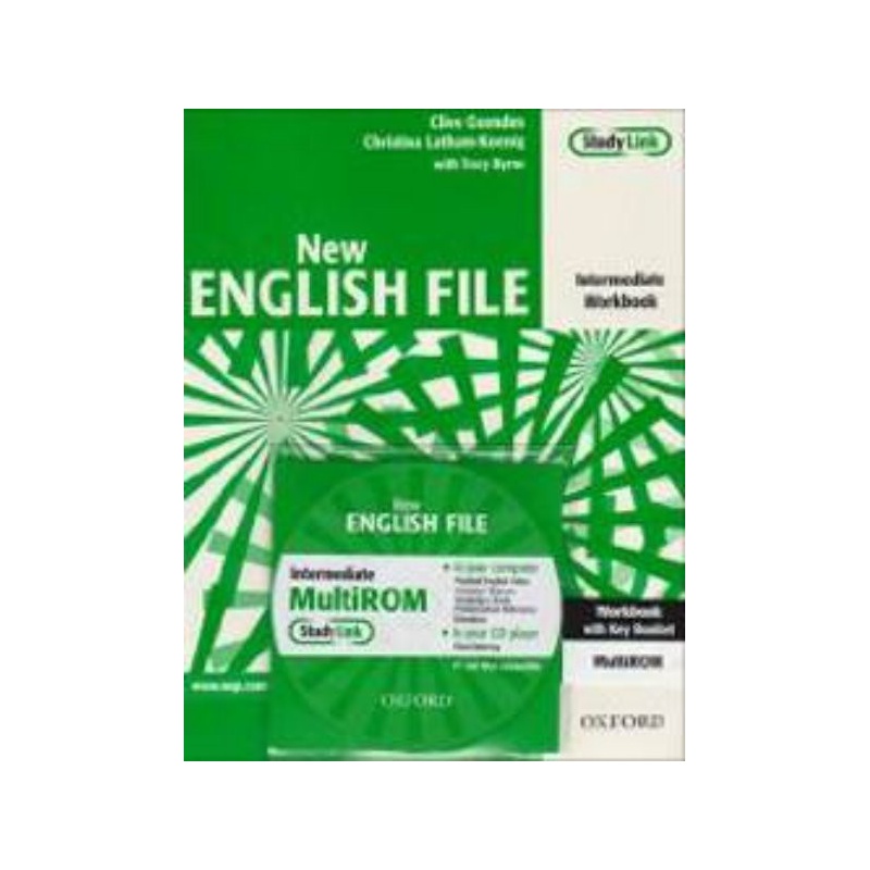 New English File Intermediate - Workbook with key + MultiROM (pracovní sešit)