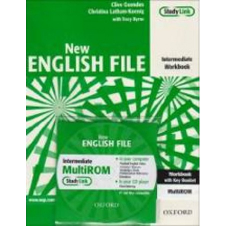 New English File Intermediate - Workbook with key + MultiROM (pracovní sešit)