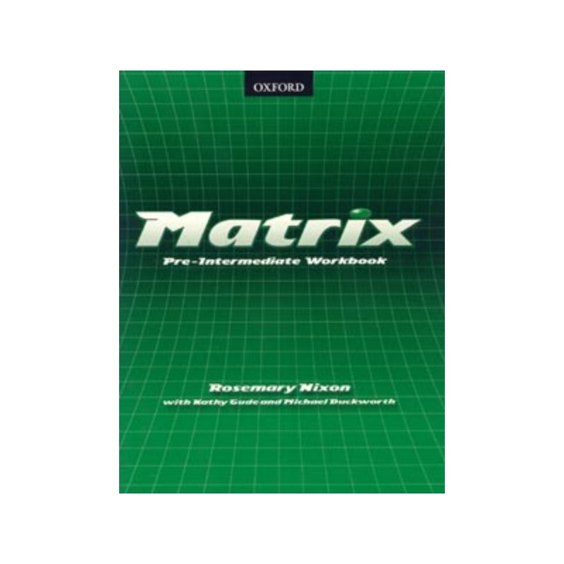 Matrix Pre-Intermediate Workbook (pracovní sešit)