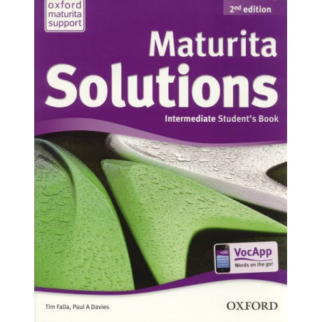 Maturita Solutions 2nd Edition Intermediate Students Book (učebnice)