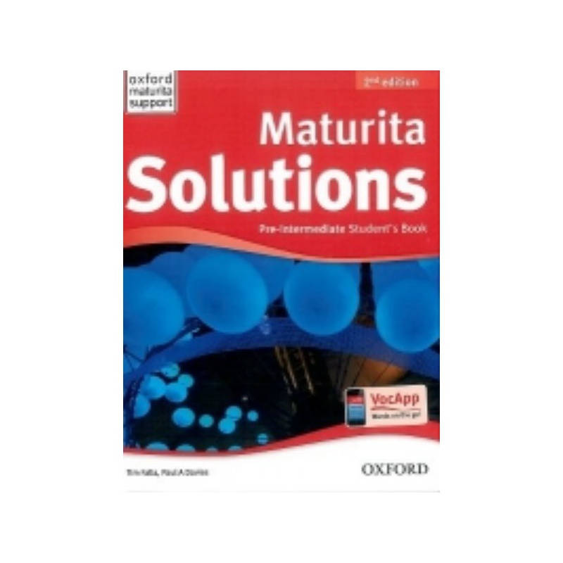 Maturita Solutions 2nd Edition Pre-intermediate Students Book (učebnice)