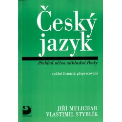 Český jazyk - Přehled učiva základní školy Fortuna - učebnice