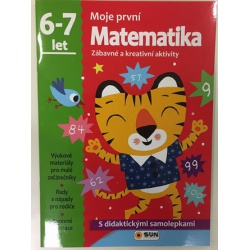 Moje první Matematika 6-7 let, samolepky  - učebnice do školy