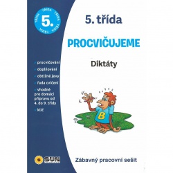 Zábavný pracovní sešit - 5. třída, Diktáty  - učebnice do školy
