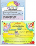 Karty s přehledem učiva - druhy vět, hlásky 